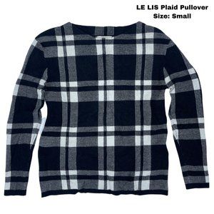 LE LIS Plaid Pullover Sweater - Stitch Fix
